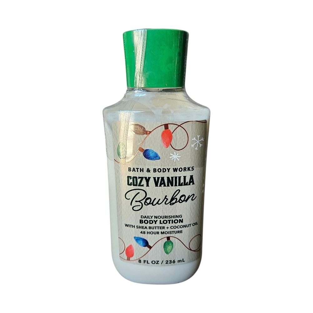 Bath & Body Works Cozy Vanilla Bourbon Lotion - 8fl Oz